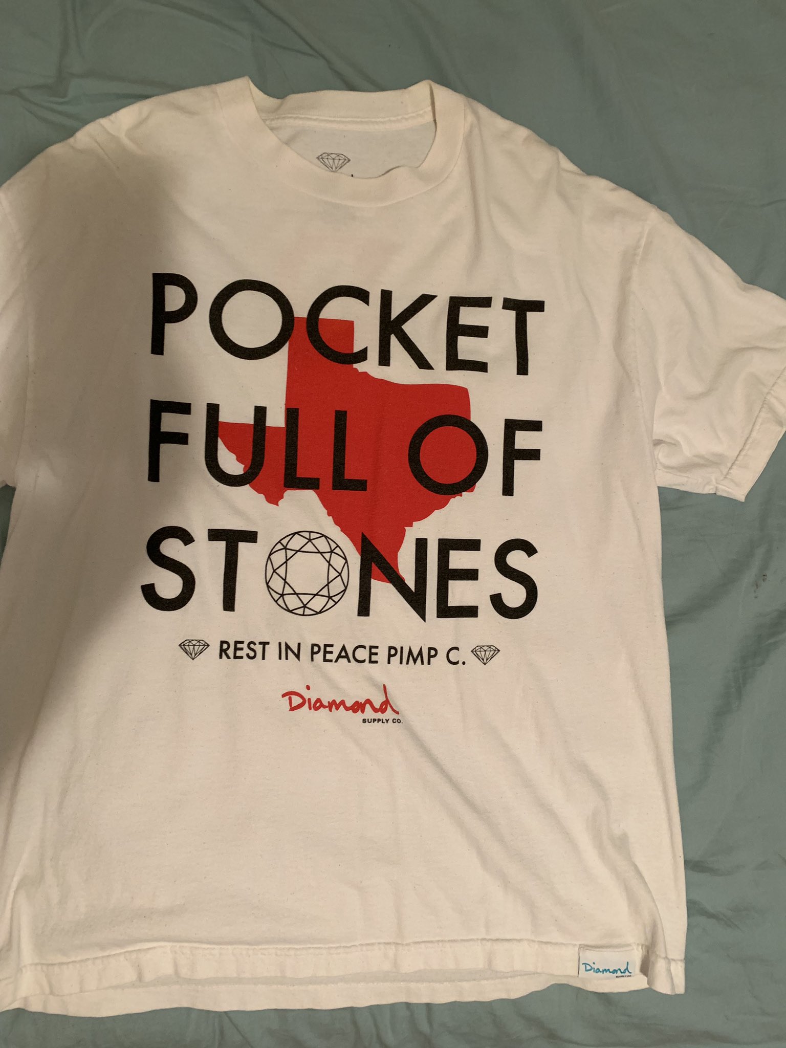 Today s shirt I got that x collab. Happy Birthday to the trill Pimp C! 