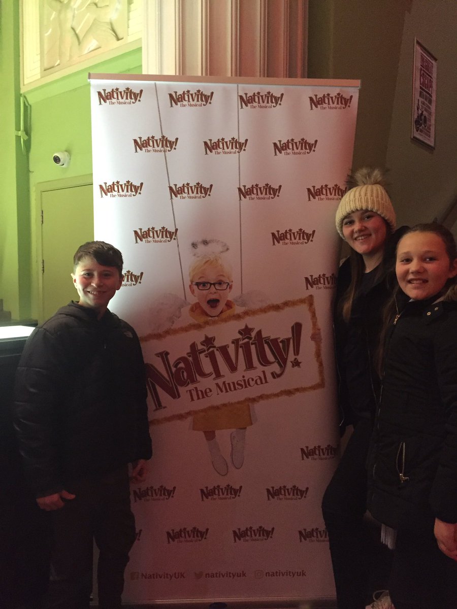 bennhba's tweet photo. @MrDDyer cheers for the pic, great show today #Nativitythemusical first time he’s smiled for a photo for 2 years....#teenagers 🙄🙄😂😂 https://t.co/P4ehpSaRhS