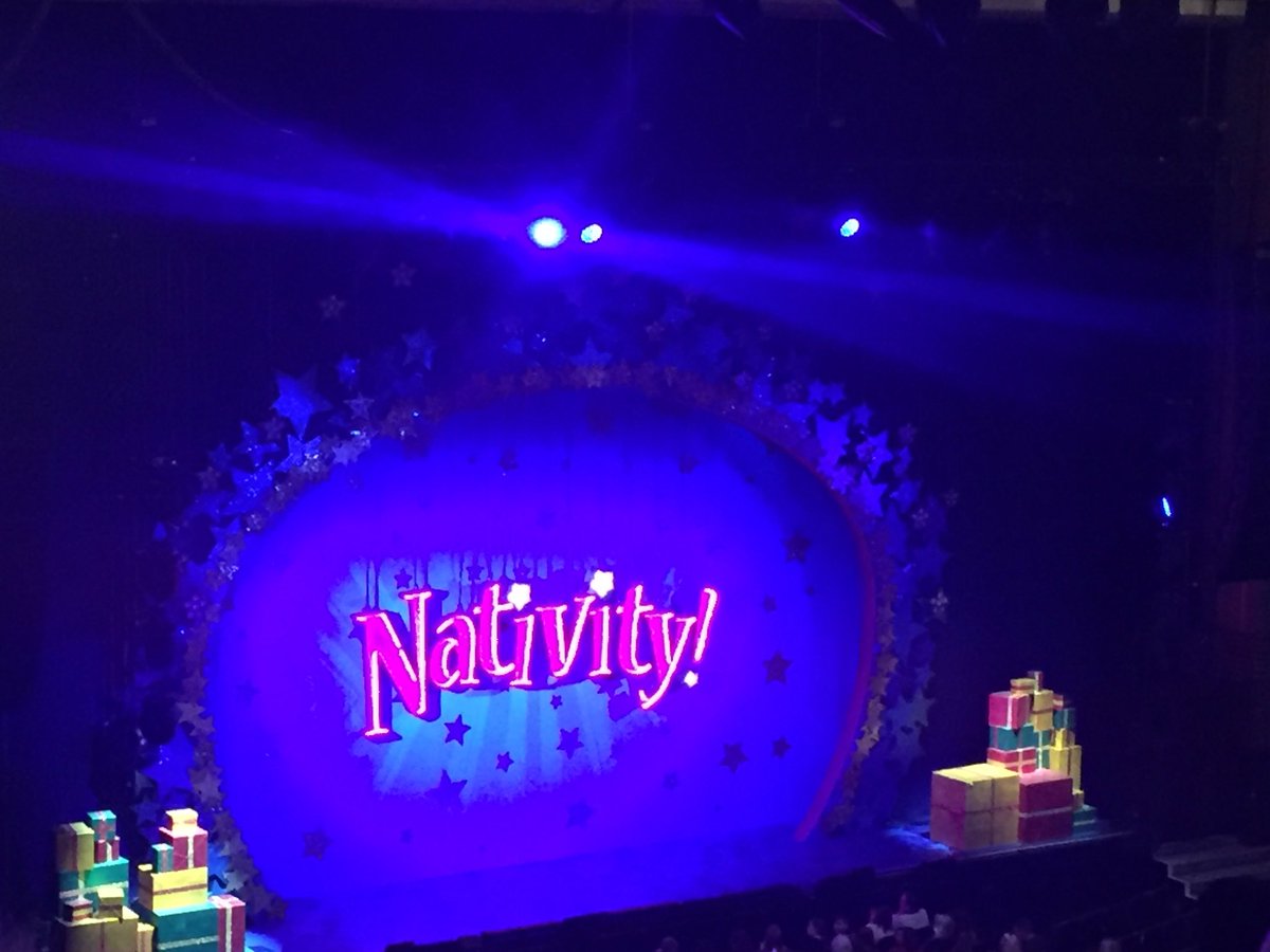 bennhba's tweet photo. @MrDDyer cheers for the pic, great show today #Nativitythemusical first time he’s smiled for a photo for 2 years....#teenagers 🙄🙄😂😂 https://t.co/P4ehpSaRhS