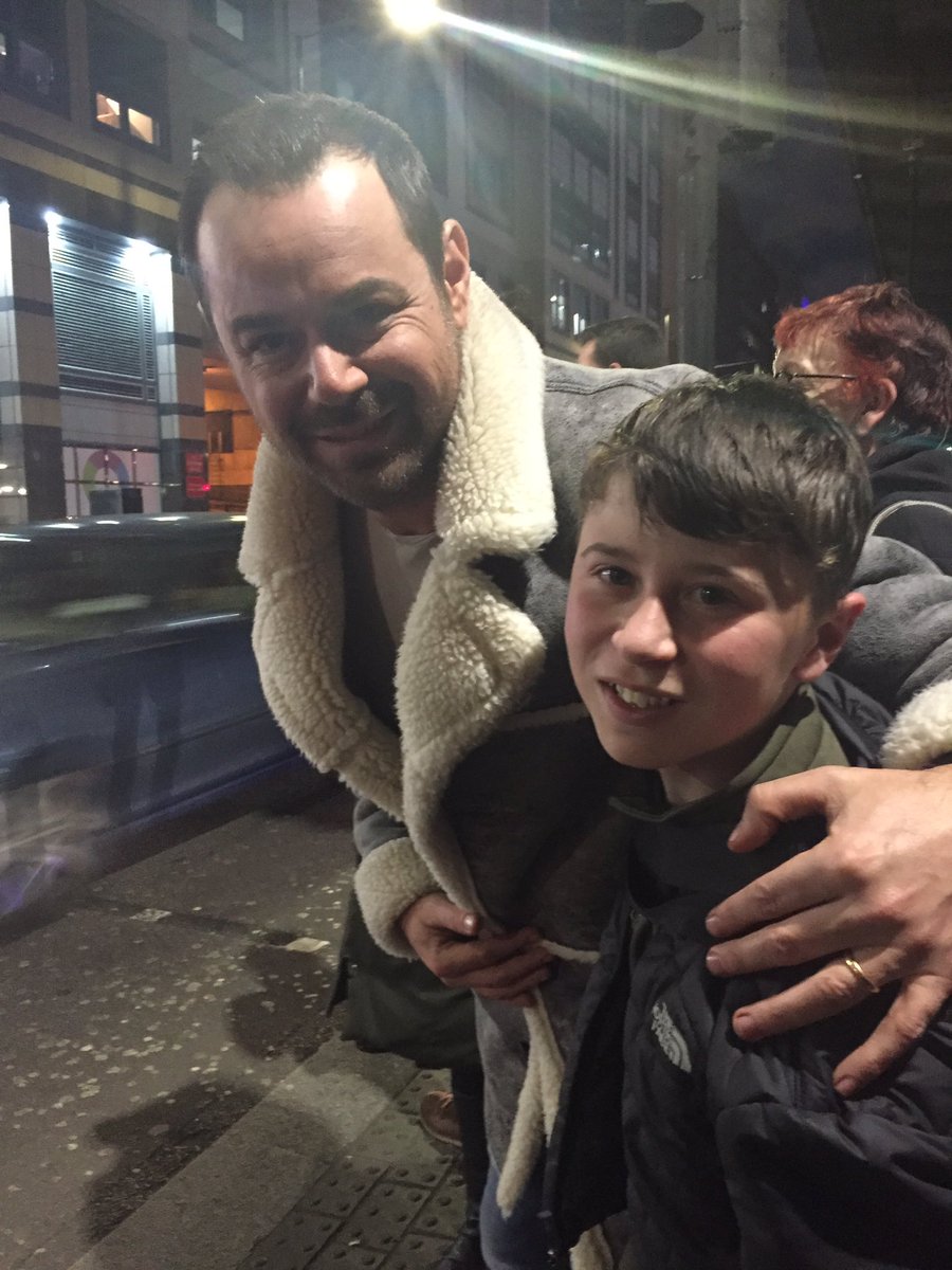 bennhba's tweet photo. @MrDDyer cheers for the pic, great show today #Nativitythemusical first time he’s smiled for a photo for 2 years....#teenagers 🙄🙄😂😂 https://t.co/P4ehpSaRhS