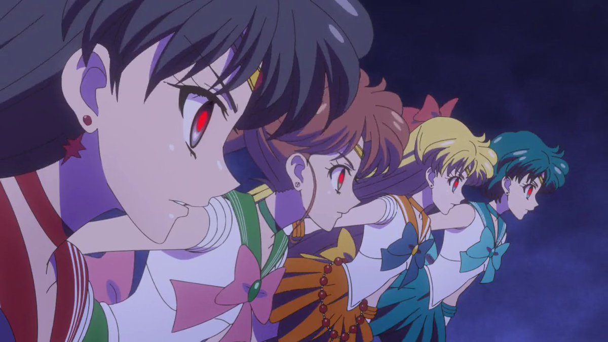 BunnyTuxedoMask's tweet photo. #SailorMoonCrystal Guardian War #TeamInner #TeamOuter 😂😂 https://t.co/BOZ9l3OJ6o