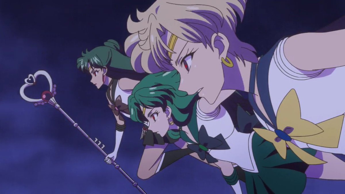 BunnyTuxedoMask's tweet photo. #SailorMoonCrystal Guardian War #TeamInner #TeamOuter 😂😂 https://t.co/BOZ9l3OJ6o