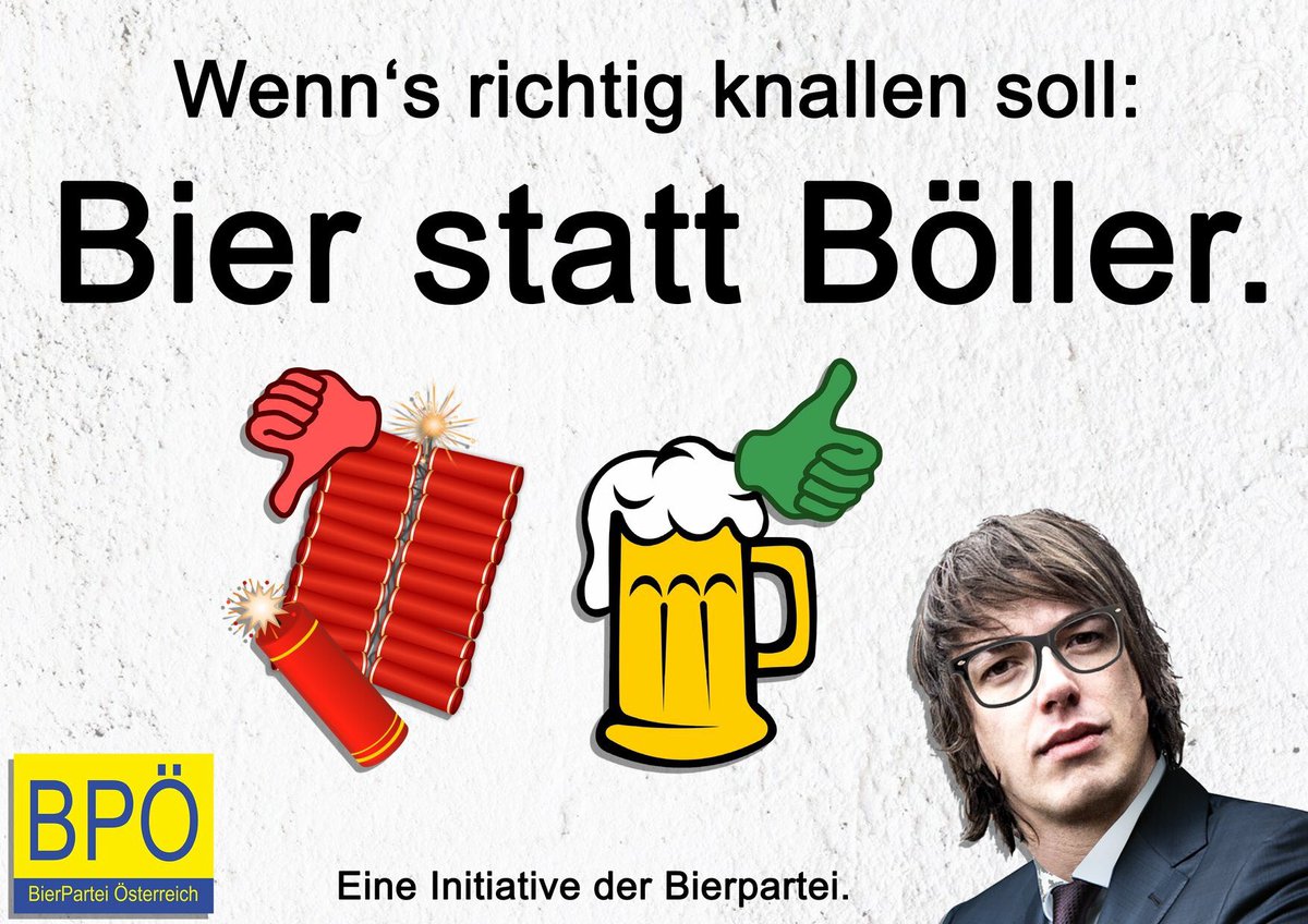 TURBOBIER's tweet photo. #bierstattböller #silvester #bierpartei https://t.co/P6ox9bR4lO