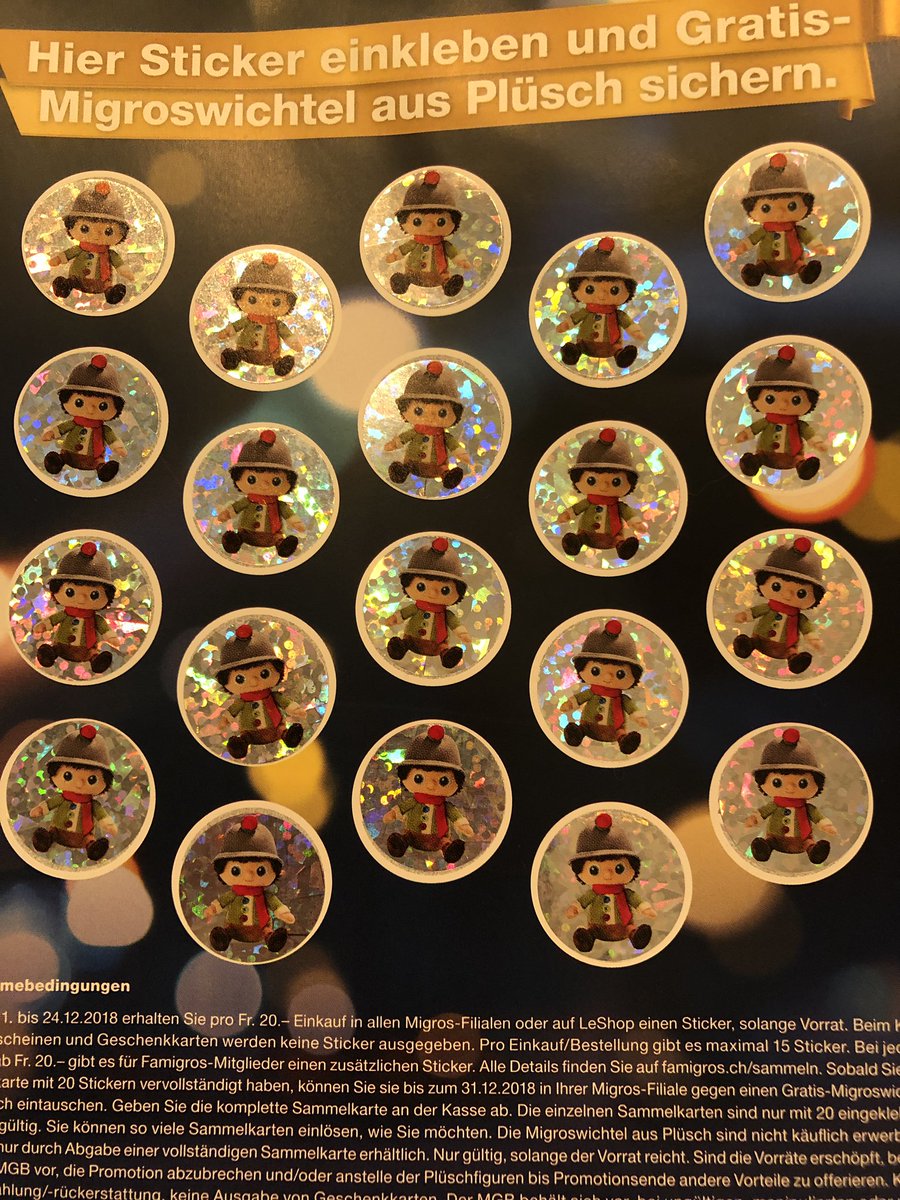 Liebe <a href="/migros/">Migros</a> , war heute in der filiale mels und habe mich so sehr auf den plüsch finn gefreut. Leider war er ausverkauft... besteht die möglichkeit das man mir einen zusenden kann?