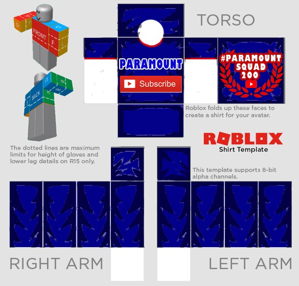 Roblox suit template 2019