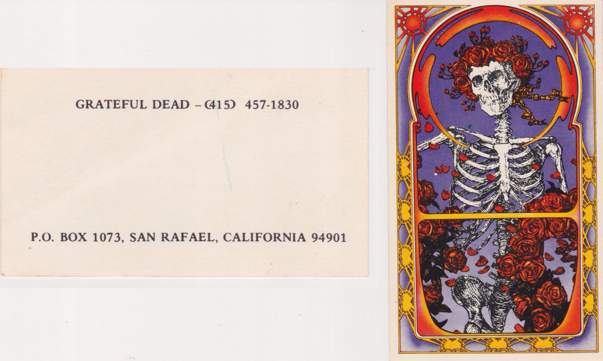 Been rummaging around the garage looking for stuff to use in the Drummer doc I'm doing. Soon I'll actually be updating you with photos from the production! But for now I found some good social media content. Not sure when this business card was used but it's cool!