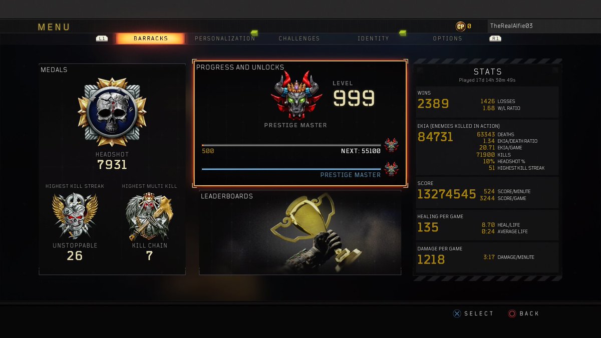Alfie_SZN's tweet photo. @Kor3aYn Finally Level 999 👀 Do You Want To Unlock Level 1000 For Me !! https://t.co/oc7UUd3Ari