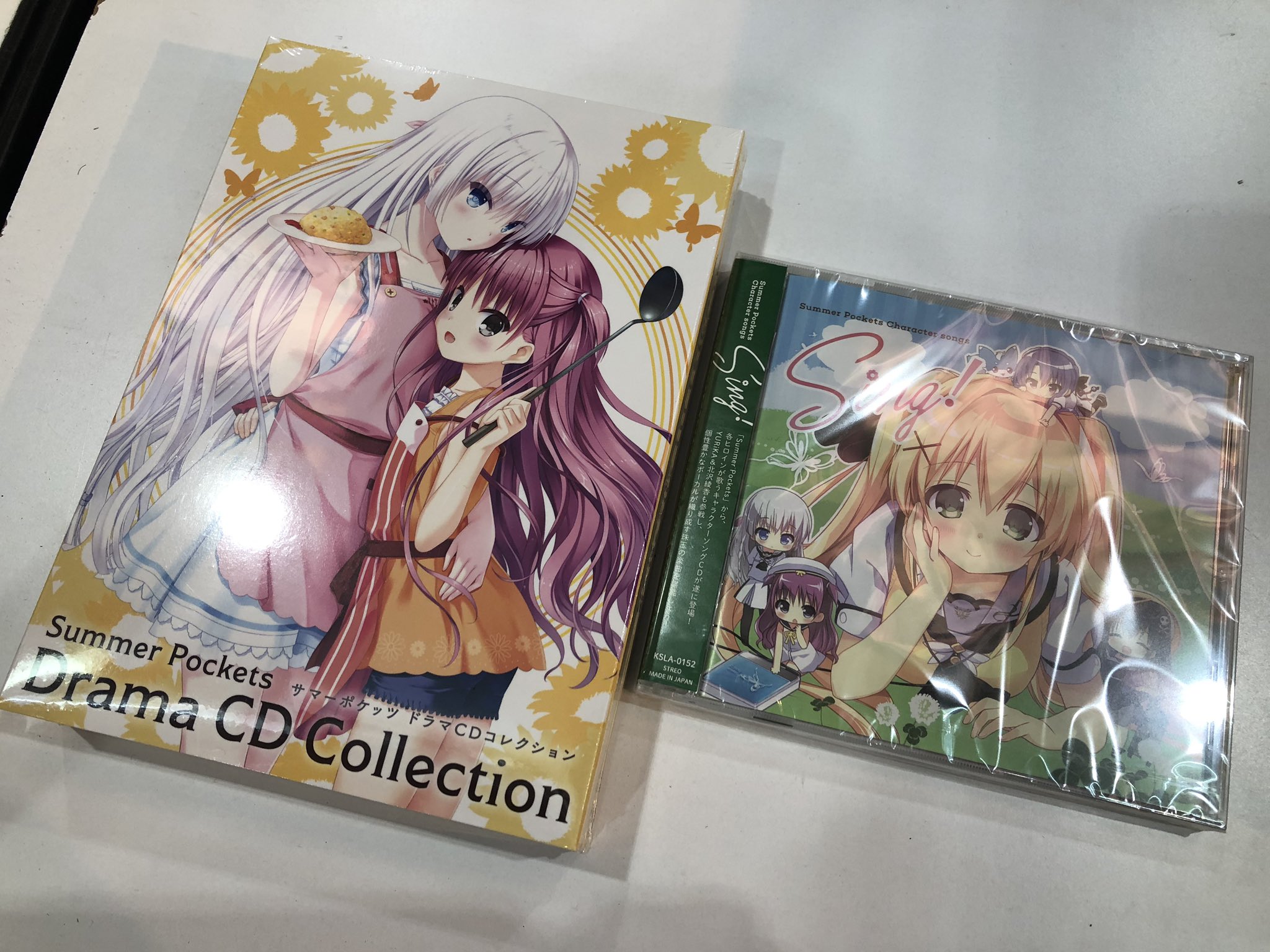 [タカ]C95 keyセット付録CD サマポケ ビジュアルアーツ コミケ95スマートフォン用特設サイト
