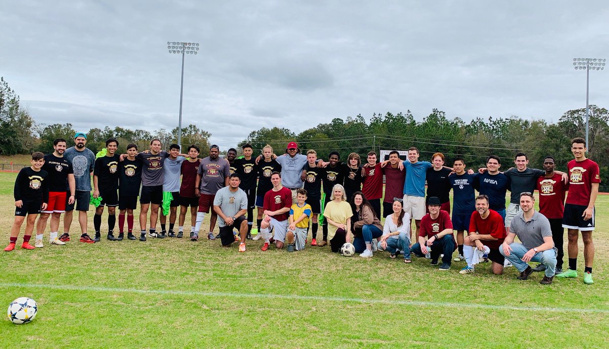 FlaHighSoccer's tweet photo. Jonathan Foy Memorial Game- FSUS Boys soccer players from the past and present come together to celebrate the life and memory of one of their own, Jonathan Foy #oneteam #onegoal #18jonathanfoy 

@FSUS_Athletics https://t.co/cViEjNvFab