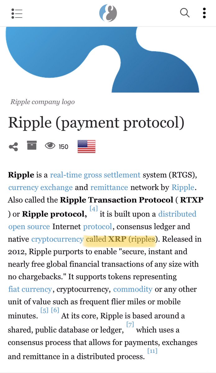 c4chaos's tweet photo. @krakenfx you mean that’s why $XRP is called “ripples” according to this @Everipedia page on #Ripple Protocol? i’m shocked! 🍺😎🍿 #XRPtheStandard #NotRipple
https://t.co/l22Ccm0Cr1 https://t.co/QWtY488q30
