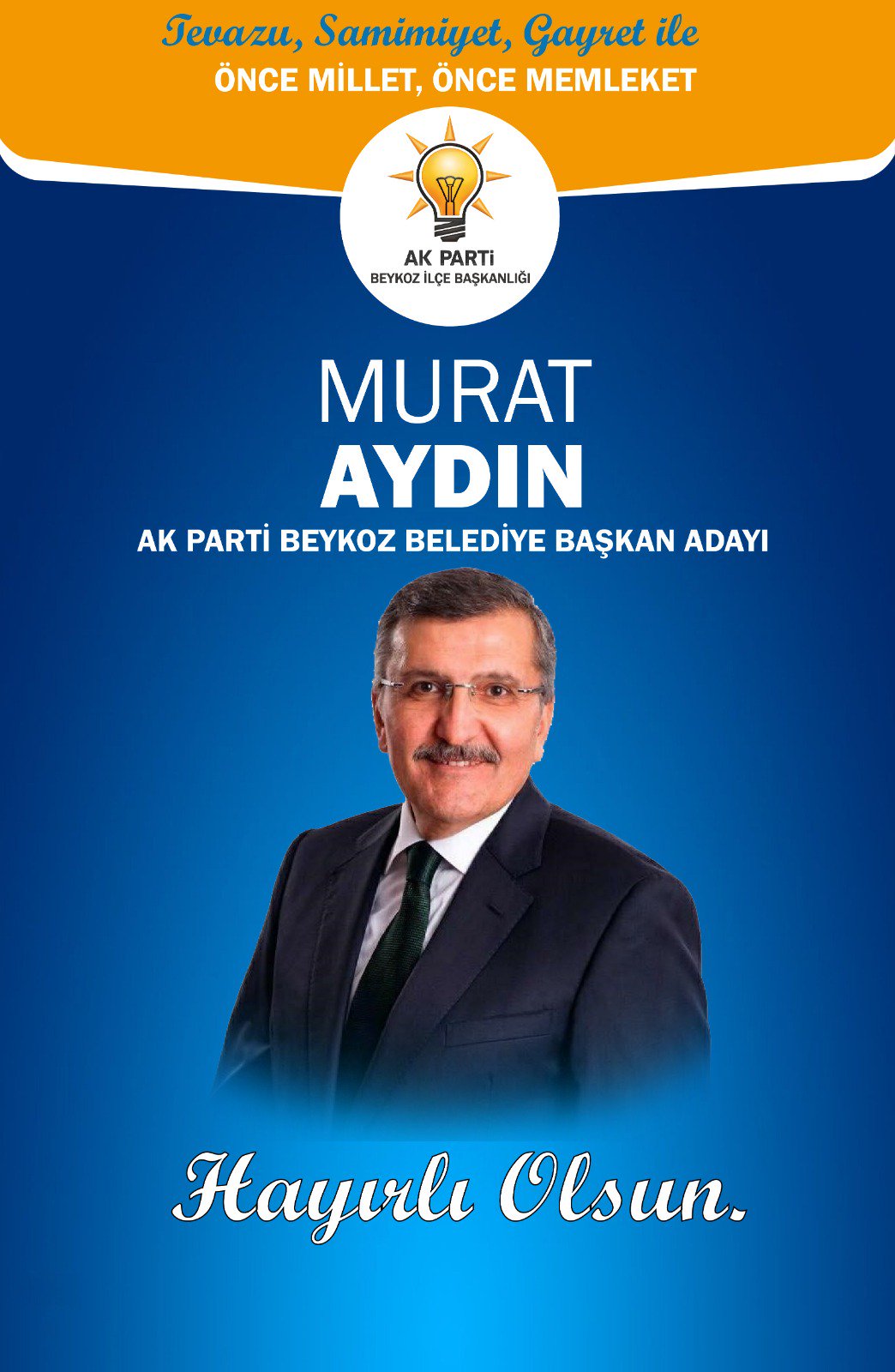 dwaas spanning Overtreding AK PARTİ BEYKOZ on Twitter: "AK Parti Beykoz Belediye Başkan Adayımız Murat  Aydın. Beykoz'umuza hayırlı uğurlu olsun. @murataydintr  https://t.co/KfhmOhr2e4" / Twitter