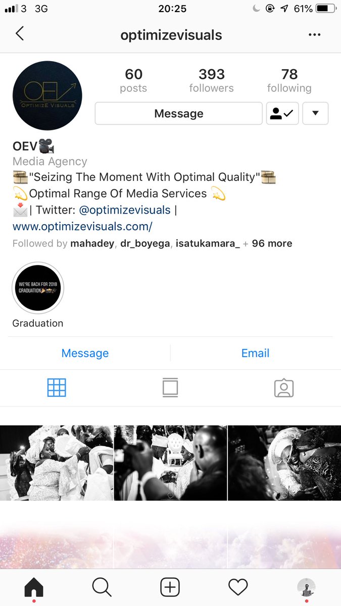 optimizevisuals's tweet image. Head over to our instagram page where you will be able to see some brand new amazing posts😌 “Seizing the moment with optimal quality”📸

instagram.com/optimizevisual…