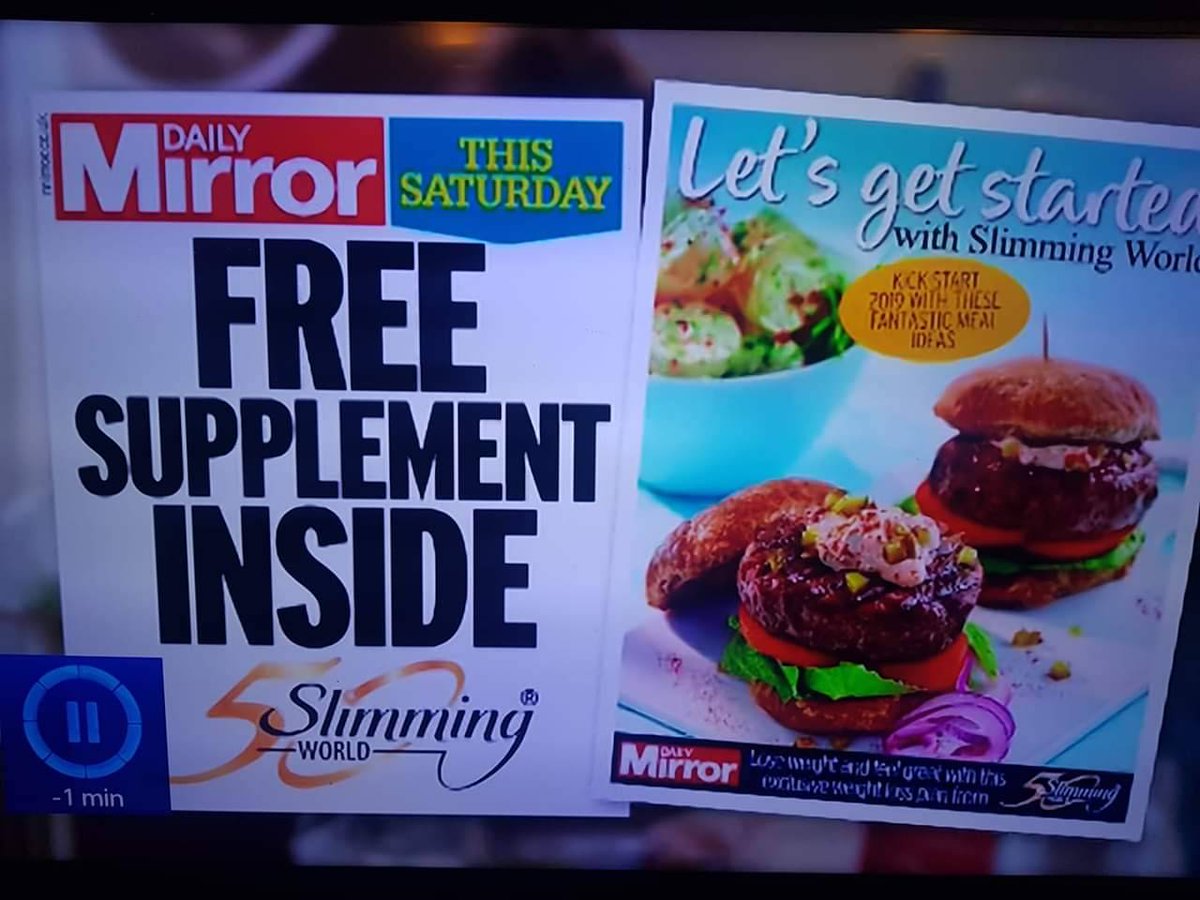 sw_su_g's tweet photo. Anyone managed to grab the @DailyMirror today? There's a fab #freemembership voucher for @slimmingworld as well as some #mealideas to get stuck in to! Join us at #swdarnall or #swparkway with your voucher this week! https://t.co/lxegQEMrDx