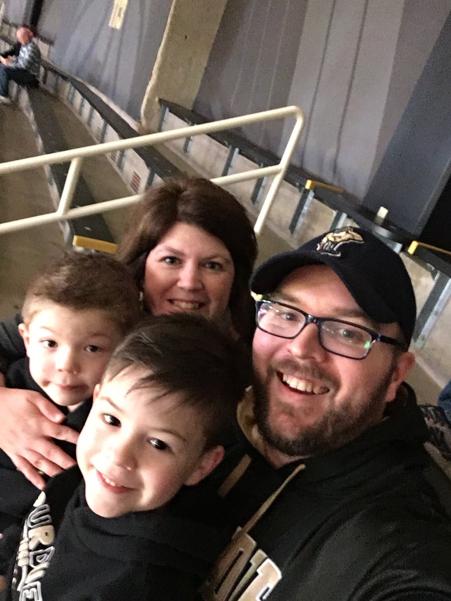 MrsKerns5th's tweet photo. It’s our boys 1st game at Mackey!!! #boilerup https://t.co/Aazo59iIzE