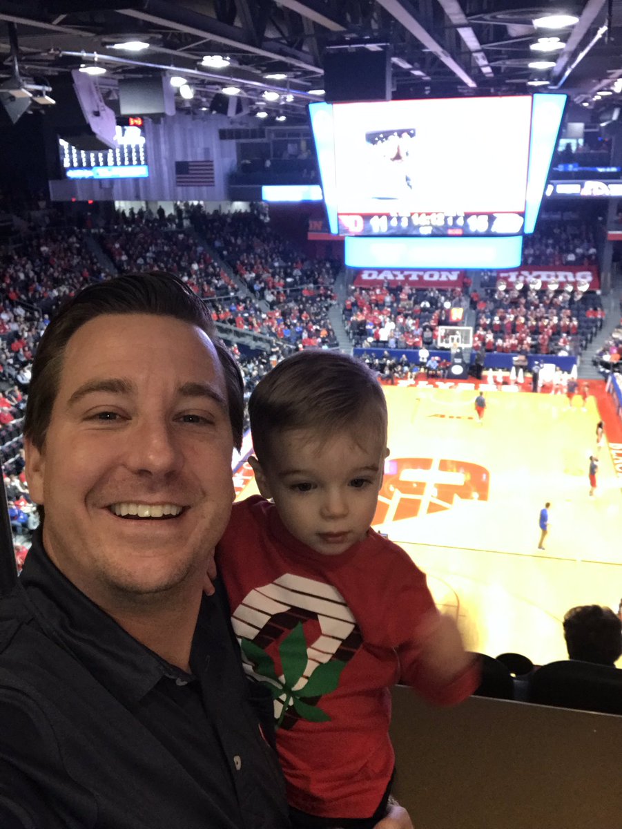 #Dayton6th Go Flyers! first game!