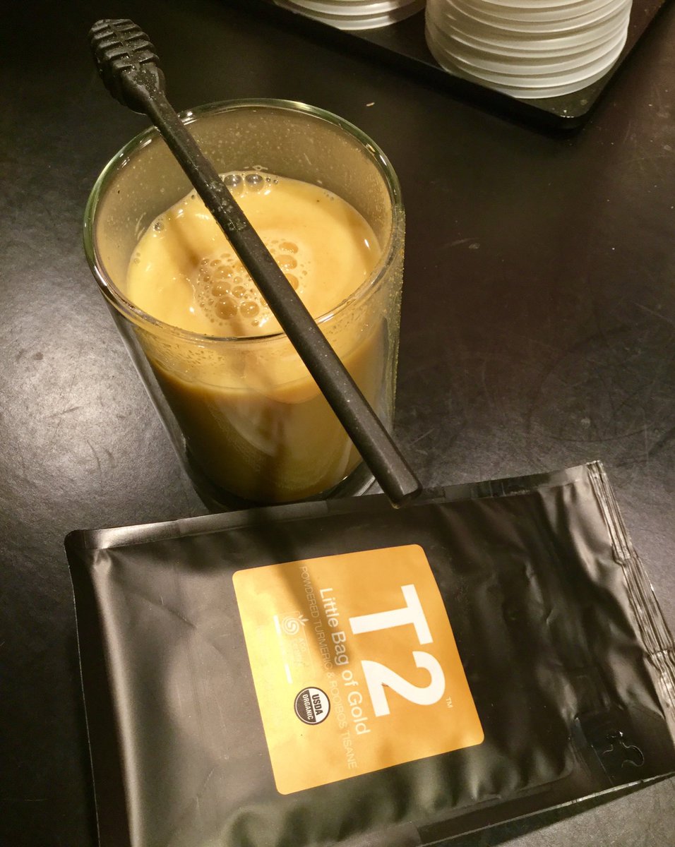 T2teaUWS's tweet photo. Brew of the day ! Lil bag of Gold - turmeric, rooibos, black pepper & cinnamon #winterteas #saturdaybrew https://t.co/ph6amdLmkn