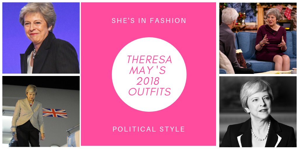 theresamaystyle's tweet image. She's in fashion! From @danielblakeuk to @amandawakeley check out our favourite @theresa_may outfits from 2018! #theresamay #politicalstyle politicsandstyle.blogspot.com/2018/12/theres…