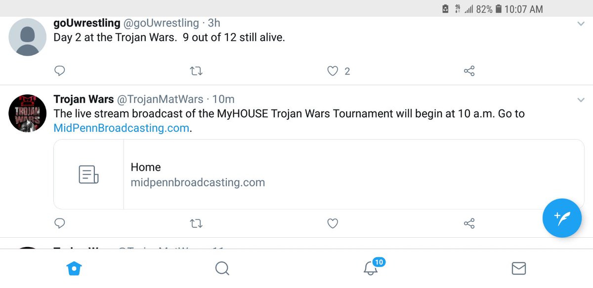 Watch the finals from the Trojan Wars.  Tyler Mousaw wrestling the #7 wrestler in the nation.
