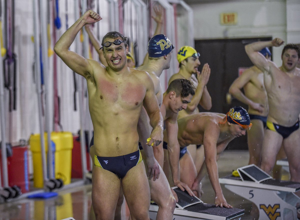 WVUSwimDive's tweet photo. ONE WEEK until the Backyard Brawl! #HailWV https://t.co/dvDaQaoow3