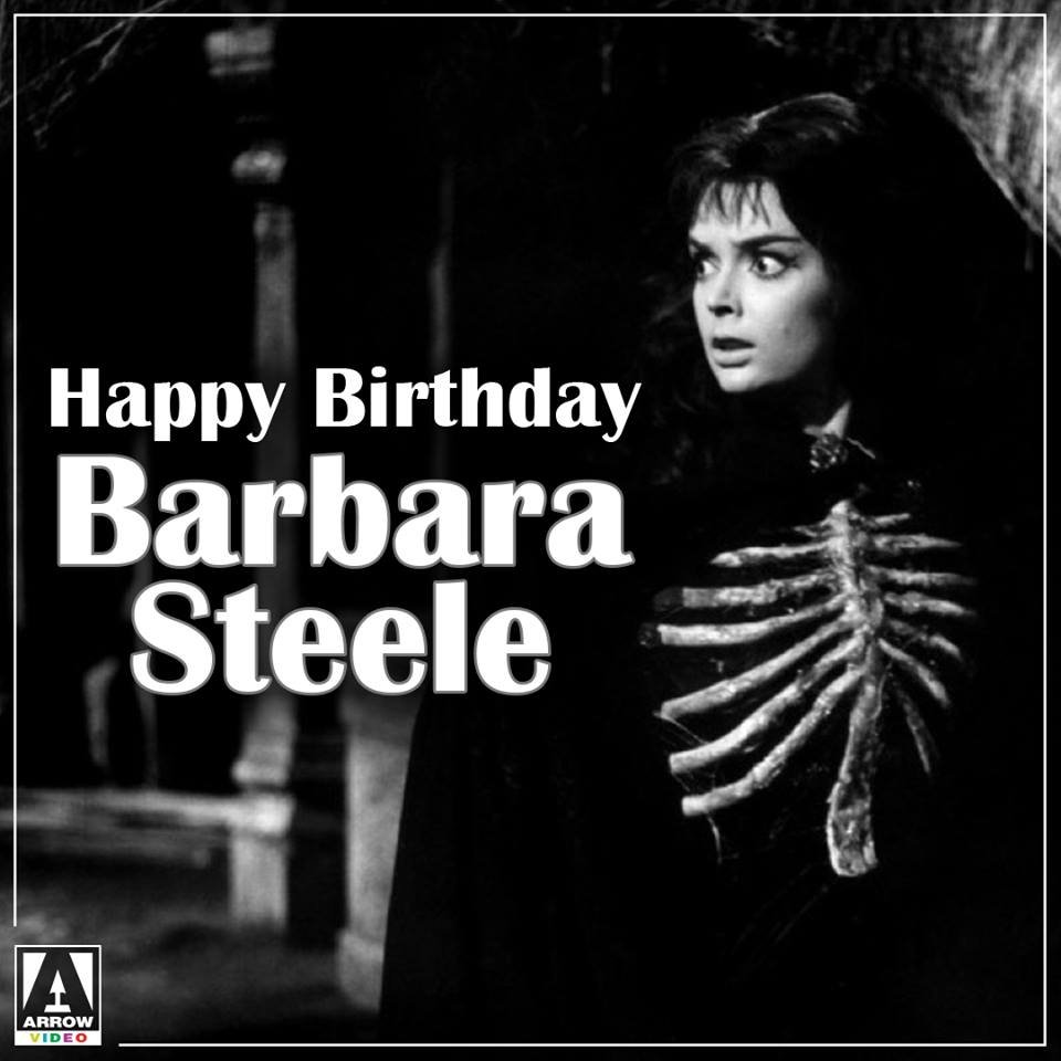Happy birthday, Barbara Steele, the gothic world personified. 