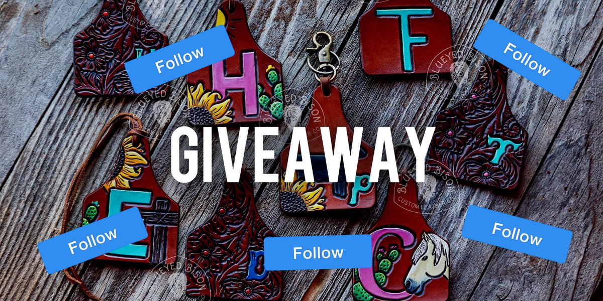🚨GIVEAWAY🚨

One BluEyed Bison Custom Ear Tag!

1. Give us a follow!
2. Like and RT this post.

Winner will be announced Friday, January 4th @ 8pm CST. Want to double your chances? Head to Instagram (<a href="/BluEyedBison/">BluEyed Bison</a>). We’re giving another tag away there! Good Luck, y’all! 🤠