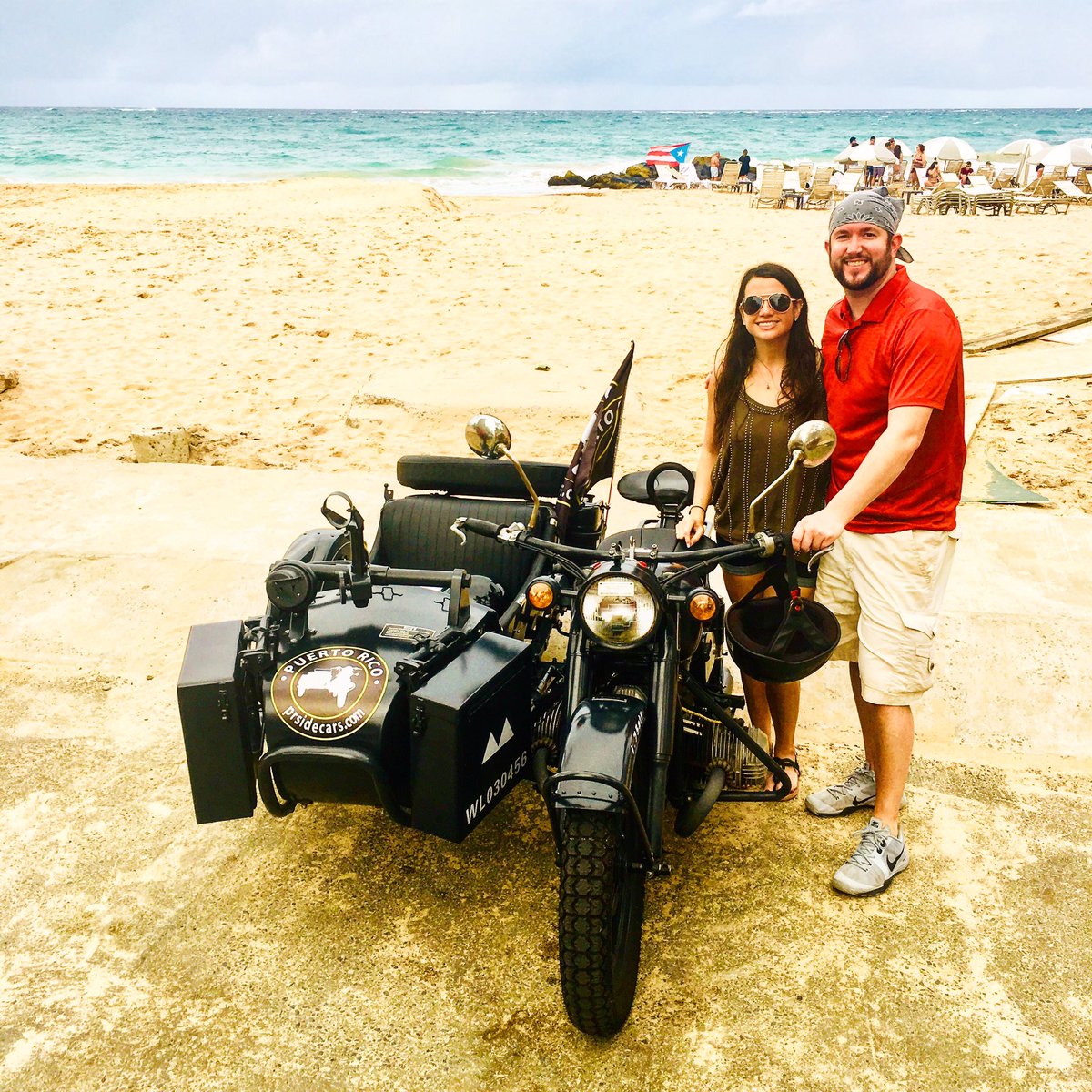 prsidecars's tweet photo. #havingfun on the #beach of #oldsanjuan #sanjuan #puertorico Let us take you there! #ontheroad #dayout #daytrip #islandlife #goodvibes #beach #vacation #caribbean #aroundtheworld #adventure #tour #cruise #funinthesun #sidecar #motorcycles #potd #picoftheday https://t.co/8UfUIQFW1I