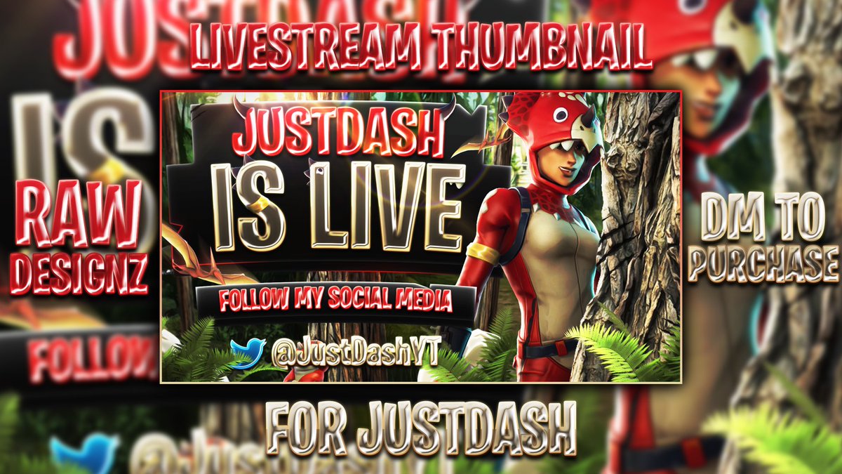 raw project drop fortnite livestream thumbnail for justdashyt if you are - thumbnail fortnite livestream
