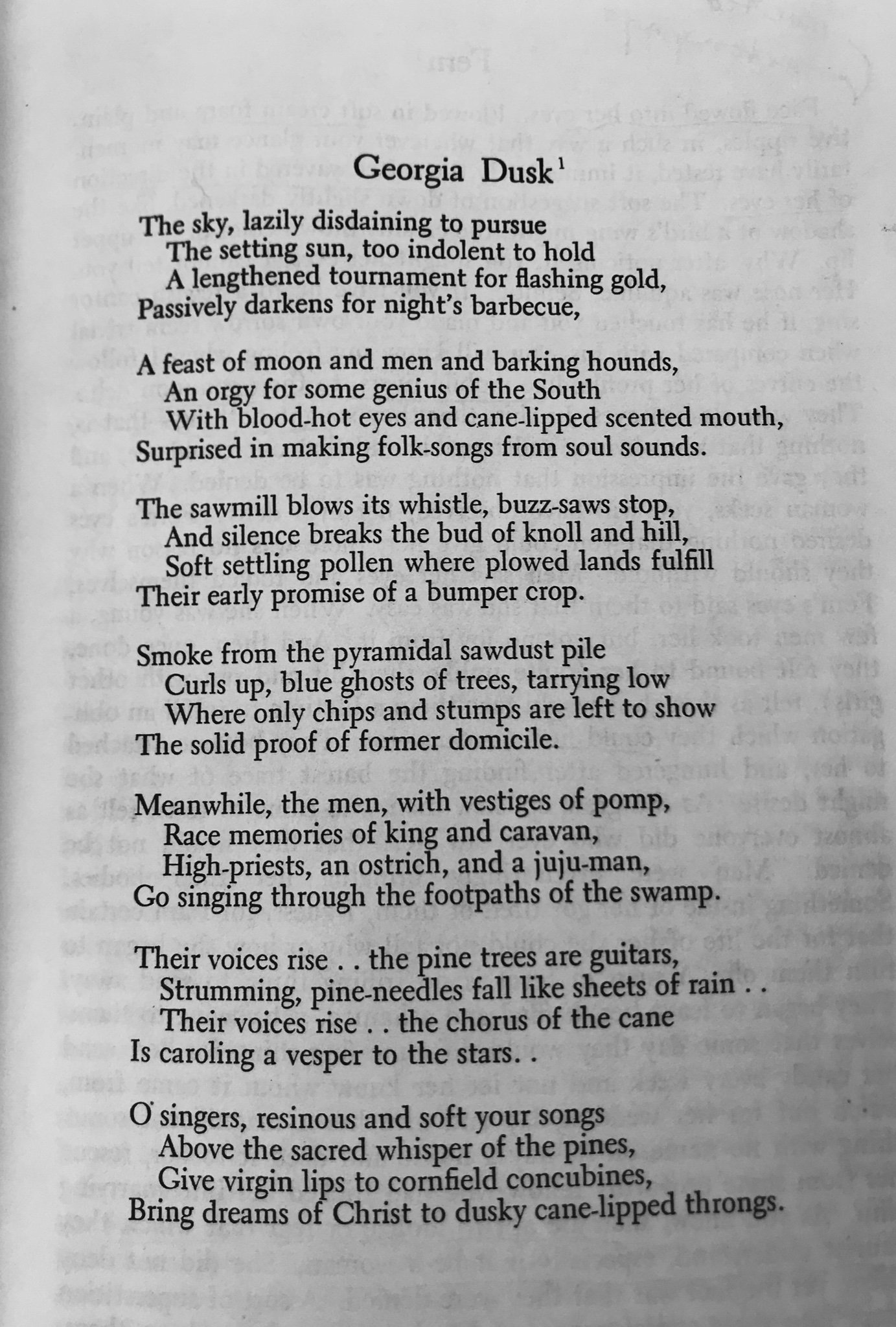 Tag væk Grine Angreb Blank Verse on Twitter: "Favorite Jean Toomer poem. A perfectly measured use of device, action, and location. Often, I replay the line “the pine trees are guitars” and recognize the power of Tag væk Grine Angreb Blank Verse on Twitter: "Favorite Jean Toomer poem. A perfectly measured use of device, action, and location. Often, I replay the line “the pine trees are guitars” and recognize the power of
