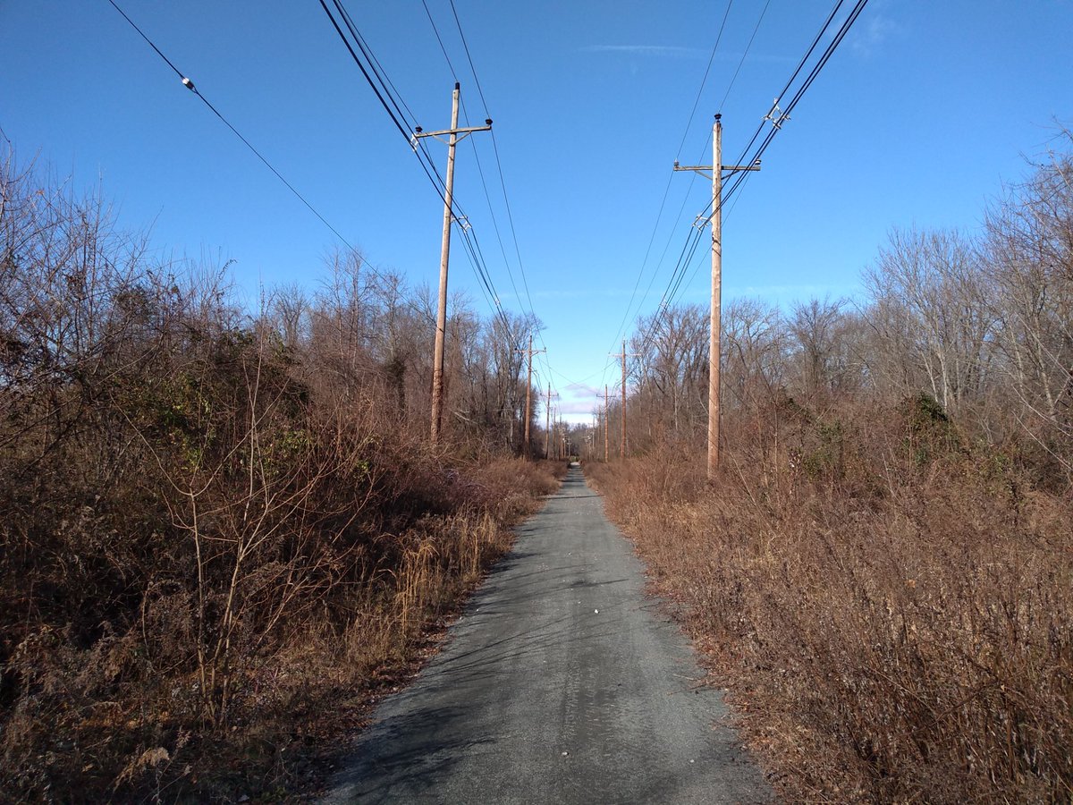raschall's tweet photo. Lawrence Hopewell Trail and Johnson Trolley Line Trail on a beautiful December day #onthecircuit @LHTrail @circuittrails #bike #walk #newjersey #mercermeadows https://t.co/fJYGFBdZk0