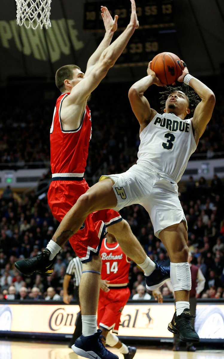 Quick recap: It seemed like a trap game, then a blowout, then a potential crisis. #Purdue persevered to close the non-conference with a victory over Belmont. buff.ly/2QcgnaI