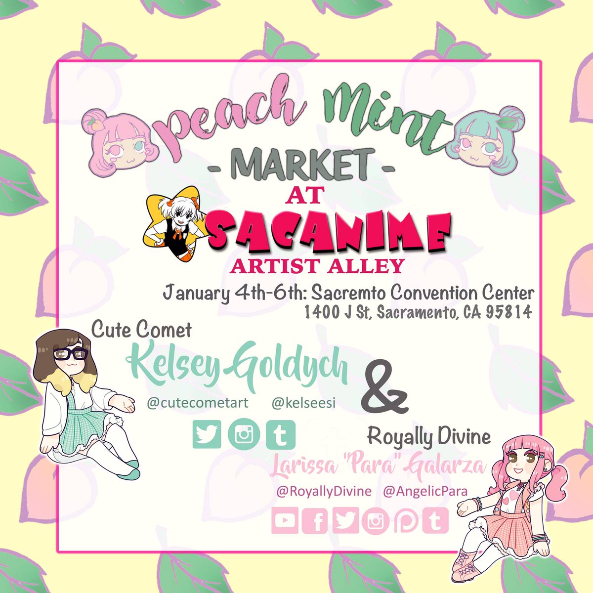 peachmintmarket's tweet photo. come see us this weekend at sacanime!! we'll be tabling at D18 and are super excited to be in sacramento! it'll be our first con out of socal, so come support us! 😊💖 https://t.co/FMNMGOkAIo