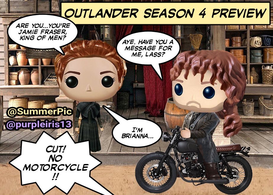 Use this hashtag #TheBirdsAndTheBees @Outlander_STARZ @SummerPic.