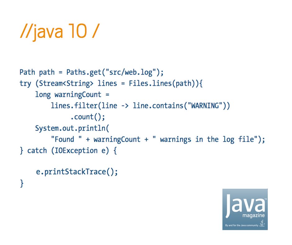 Oraclejavamag's tweet image. How does local type inference work in #Java10 ? @richardwarburto and @raoulUK ora.cl/3Qe88