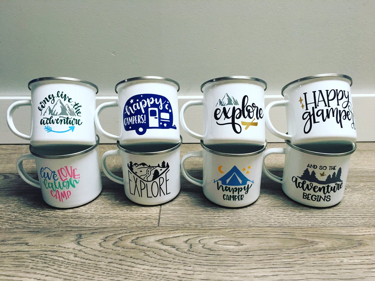 These camping mugs were a huge hit this holiday season! We were completely sold out! For more, check out belleandriley.com

#custom #camping #campingmugs #home #decor #lifestyle #keepsake #personalized #gift #handmade #madewithlove #BelleRileyDesign