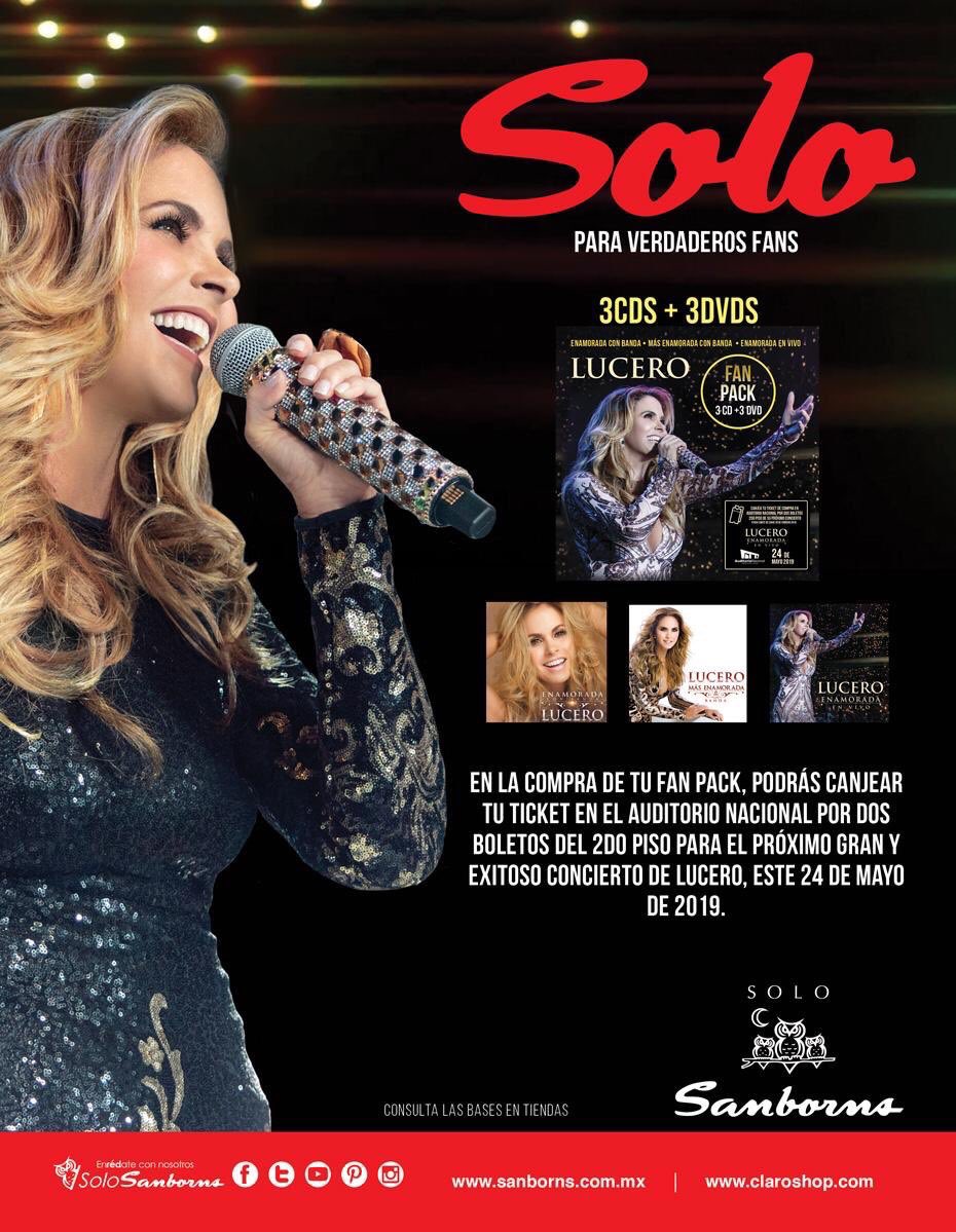 __Espectaculos's tweet photo. Nuestra bella @LuceroMexico, Gran Concierto este 24 de Mayo del 2019. https://t.co/bfKp6JOzf8