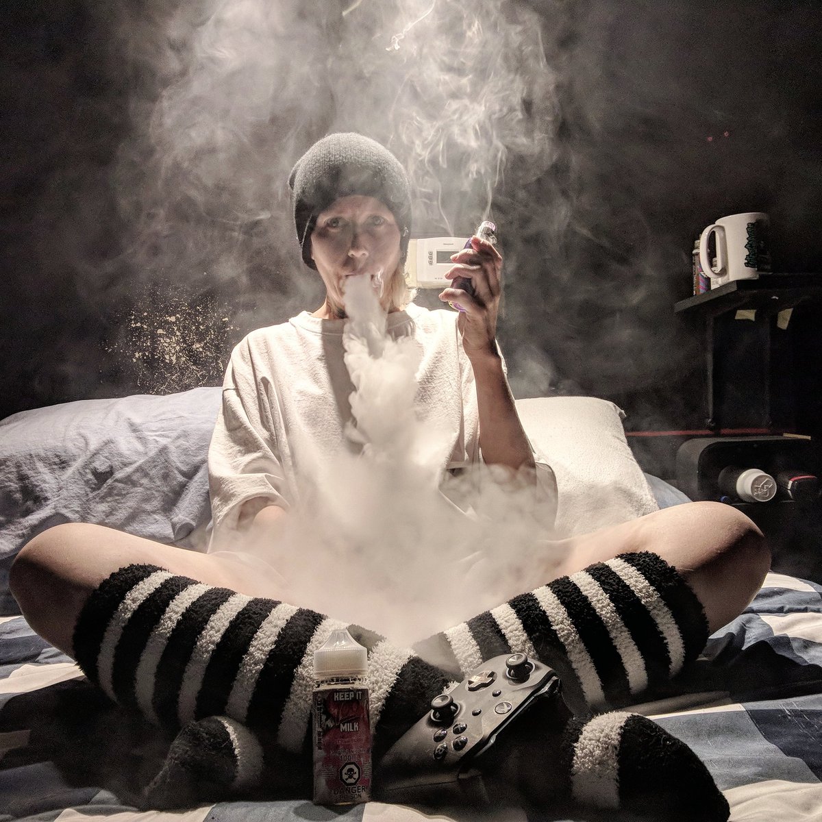 the_grape_vaper's tweet photo. What's everyone vaping on tonight?? I am drippin some #strawberrymilk by #keepit100 on my #goonrda and my mod is a #sobra by #sigelei 💜 #vapehooligans #vapelife #vapeon #vapingnotsmoking #vapefam #vapeporn https://t.co/gKiBf4nQPB