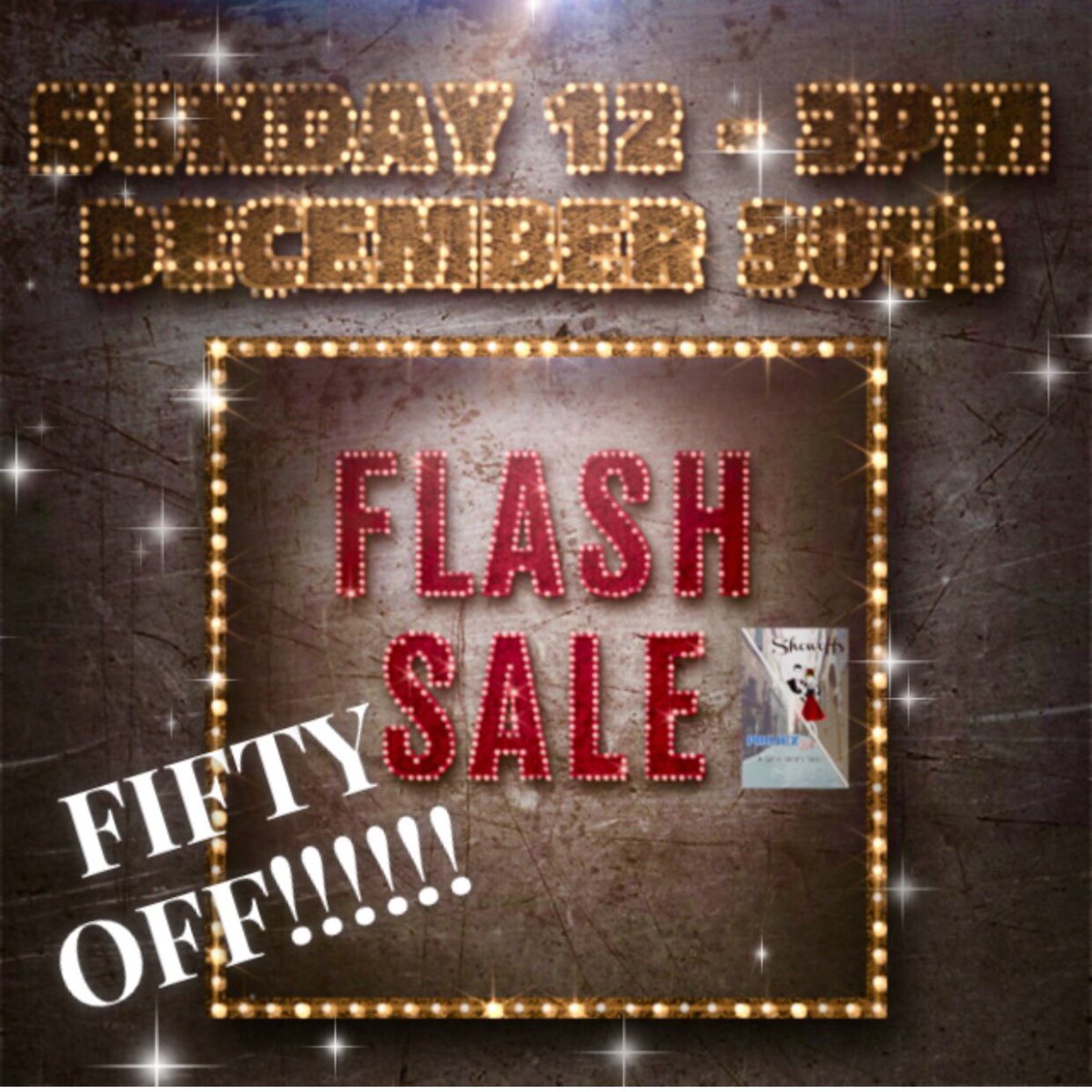 Be_A_Showoff_'s tweet photo. Santa’s Spirit is feeling VERY generous this year and has JUMP STARTED SALE! 
12 -3PM TOMORROW 
50% OFF THE ENTIRE STORE!

Phone, Text, Stop &amp; Shop!

*not good on pom hats or prior purchases 
#showoffsboutique #projex214 https://t.co/0agHiEjPC2
