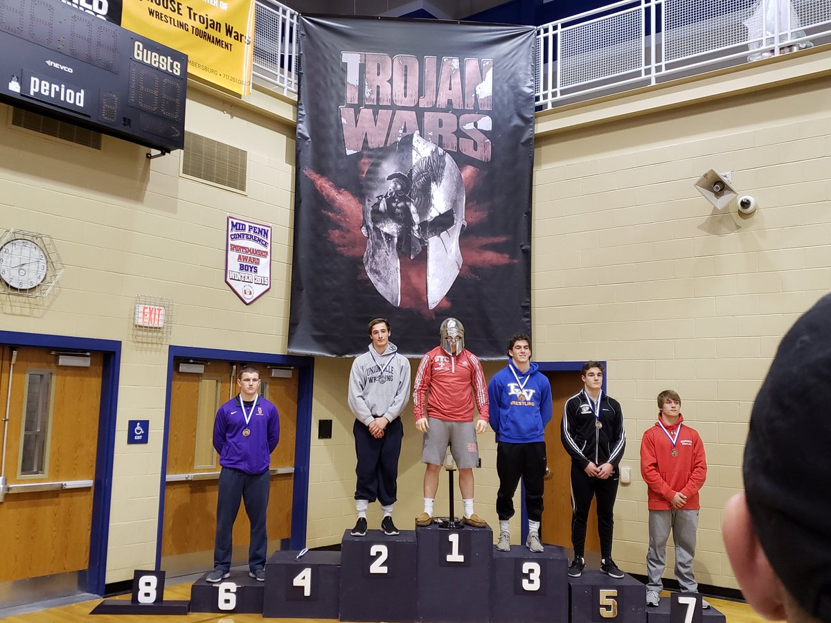 Mousaw suffers a loss in the finals.  Ends a great weekend at the Trojan Wars in Chambersburg.  Earned a 2nd place finish.
