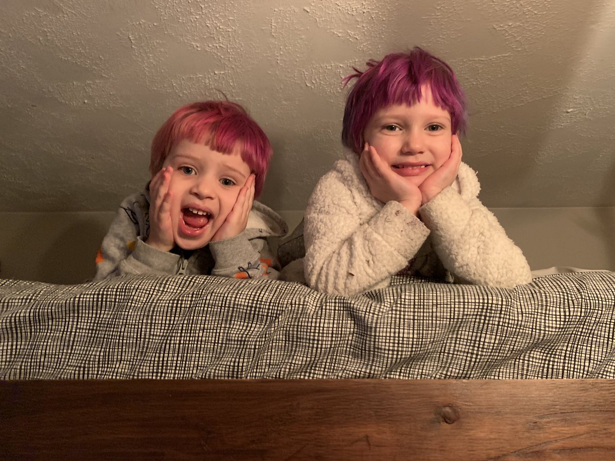 Hope these scraggly-haired cuties know how much I love them 😍