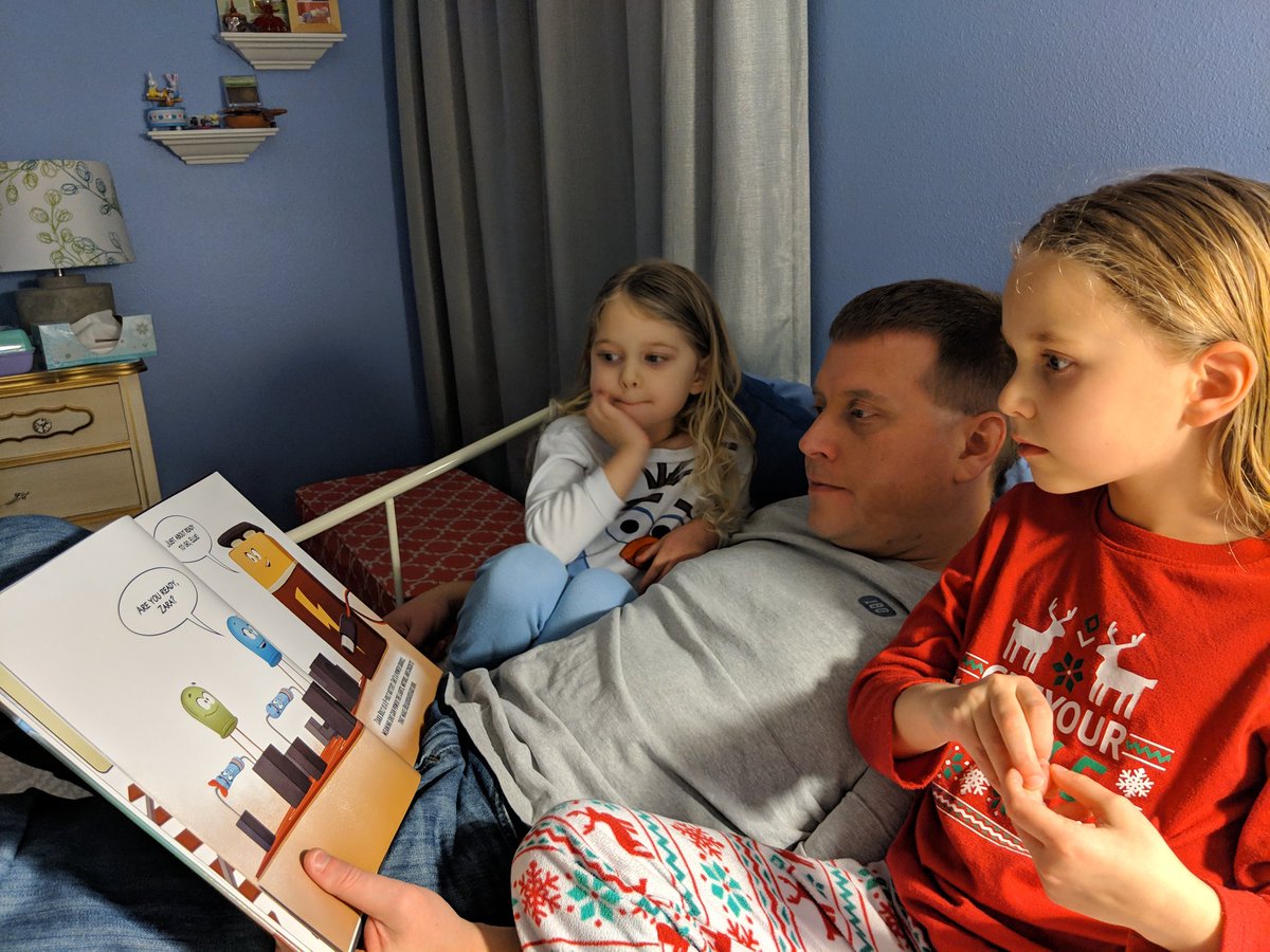 Engrossed in the latest <a href="/CarrotPantsPub/">Carrot Pants Studios</a> book #EllieSavesTheDay.