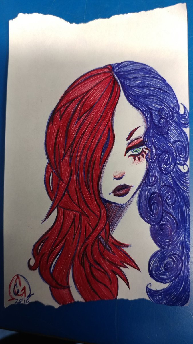 cg_omega's tweet photo. Got bored at work yesterday. Rainy day.
#CGOmega #Doodles https://t.co/ivt5lRQT3A