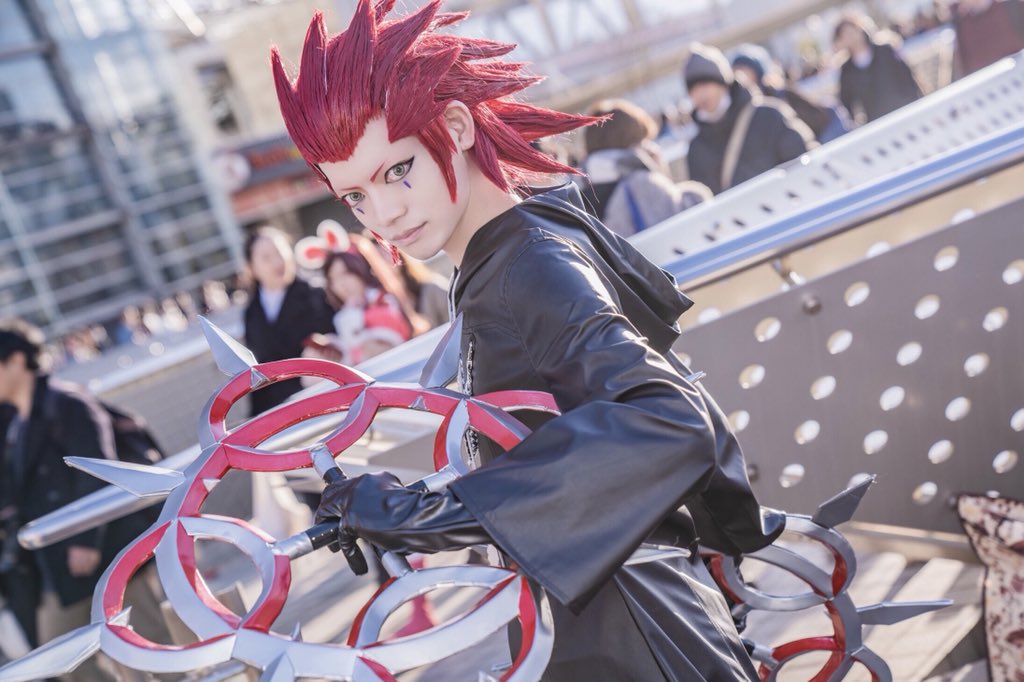 キングダムハーツ アクセル コスプレ ウィッグ キングダム ハーツ シリーズ アクセル ウィッグ - CosplayFU.jp