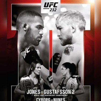 Watch232's tweet photo. #UFC232 : Jones vs Gustafsson 2 Live
.
ufc 232 Live:: https://t.co/PTvovQbtC2
.
.
.
.
 ufc 232 Live::https://t.co/PTvovQbtC2

December 29, 2018  
.
.
.
#UFC232

#ufc232live
.
#UFC232LIVE
.

.
 #JonesvsGustafsson
.
 #JonesvsGustafsson2
.
 #JonesGustafsson
.
 #JonesGustafsson2 https://t.co/UiS3LgYMZk