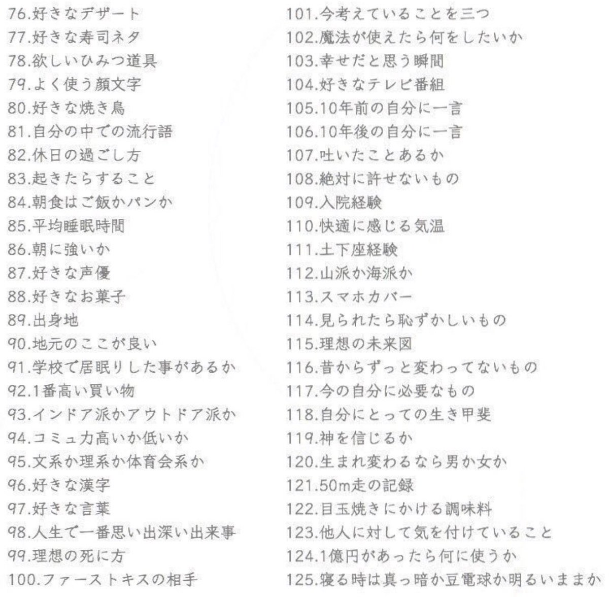 ふぁぼされた数だけ自分のどうでもいい情報を晒す ふぁぼされた数だけ自分のどうでもいい情報を晒す