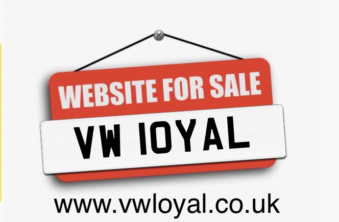 Volkswagen Loyalty UK Registration Plate and matching domain name available, with unlimited marketing opportunities #vwgarage #volkswagensuperfan #membersclub #independentvwgarage #beetle #golf #gti #t4 #T5 #T6 #vwloyal #vwloyalty #aircooled #retrodub
