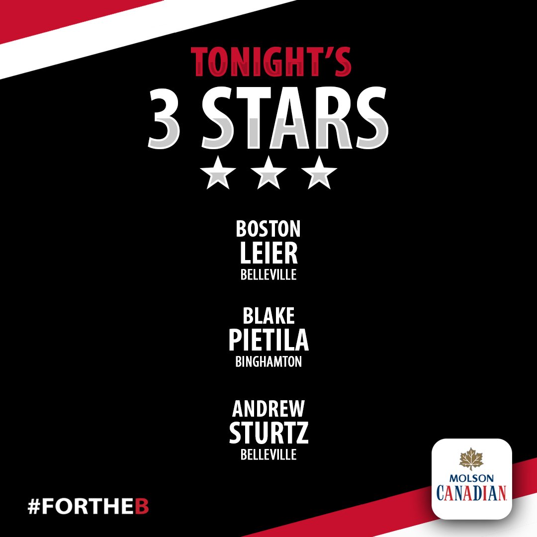 First star honours tonight for <a href="/Beantown_20/">Boston Leier</a>! #fortheB