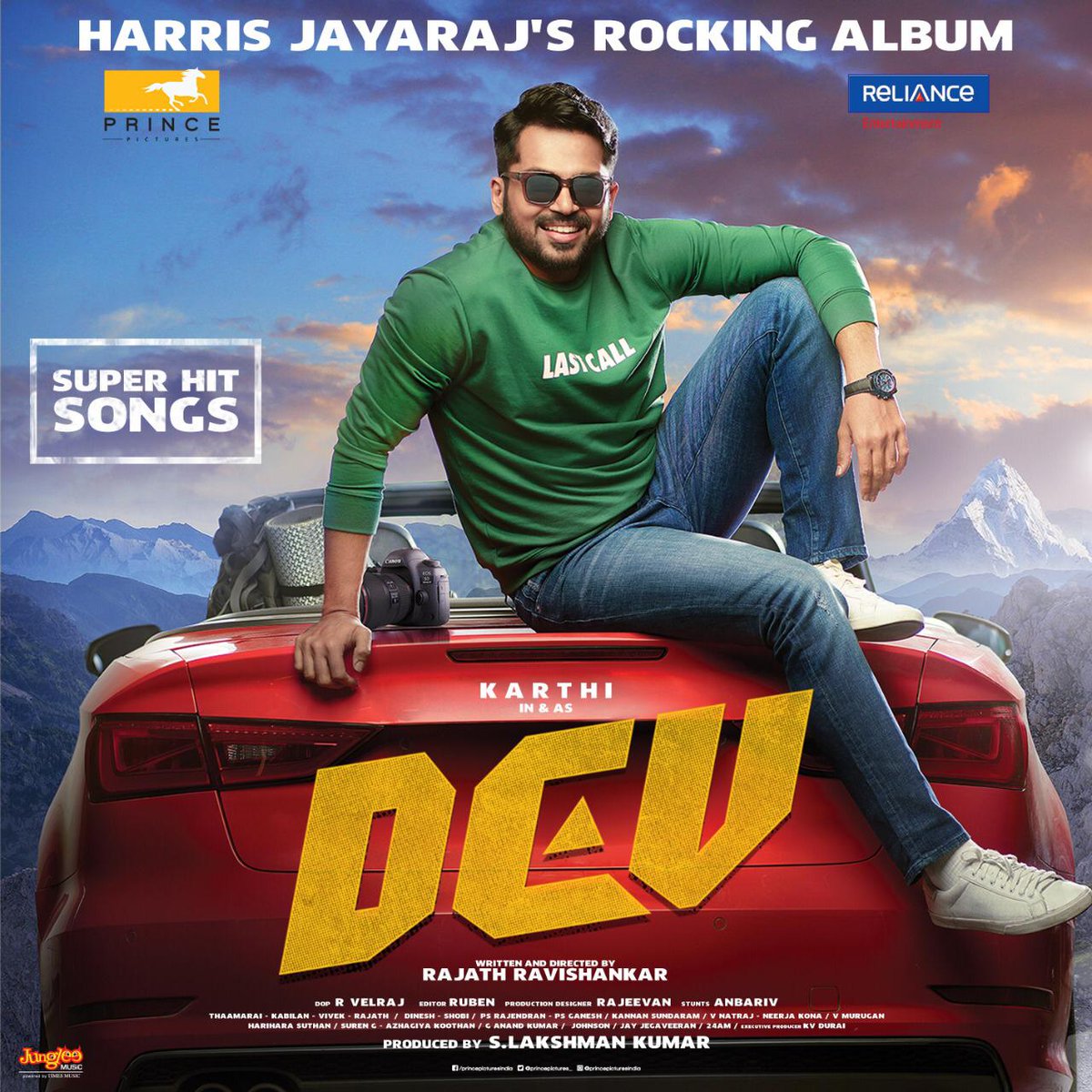 Royalreporter1's tweet image. 🎧Here it is #DevJukebox  @Jharrisjayaraj's breezy tunes &amp;amp; catchy lines that makes #Dev album an instant earworm

Listen here ▶ bit.ly/2R15qOQ 

#DevMusical #Dev @Karthi_Offl @Rakulpreet @RajathDir @PrincePictures_ @lakku76 @RelianceEnt @timesmusicsouth @johnsoncinepro