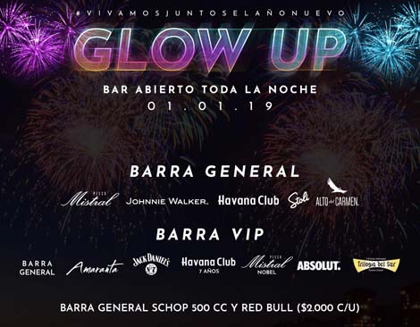 GLOW UP ⭐
Este año Nuevo 2019 en el Sur de Chile se vive con todo!!! 🎉
Y el epicentro de la #FIESTA será en <a href="/arenaptomontt/">Arena Puerto Montt</a> con un tremendo carrete pensado cuidadosa y especialmente para ti. facebook.com/events/1262296…