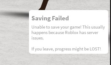 Andrew Bereza On Twitter Adding A Warning Message To - is there a way to save roblox game progress