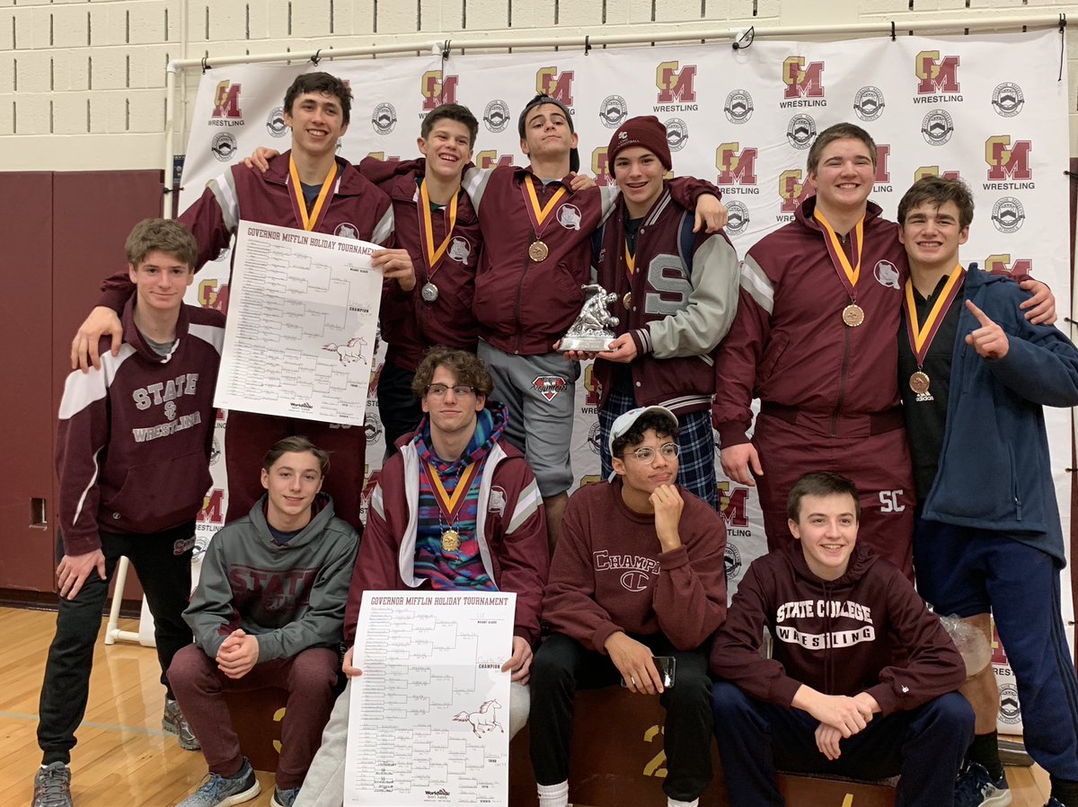 Great day for our boys!
1st: Evan Courts and Cole Urbas, 2nd: Jude Swisher, 3rd: Clayton Leidy, 4th: Owen Woolcott and Tate McLaughlin, 5th: Harrison Schoen. As a team, they placed 2nd overall out of 24 teams!  Go State! <a href="/scasdathletics/">SC Athletics</a> <a href="/StateCollegeSD/">State College SD</a>